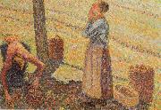 Camille Pissarro, Detail of Pick  Apples